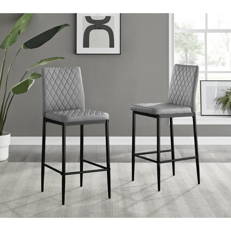 Wayfair discount leather stools